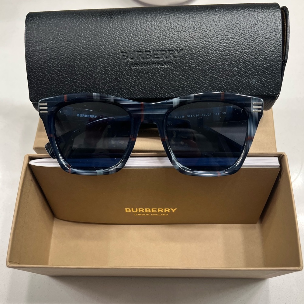 Burberry Sunglasses worn only a couple of times.
